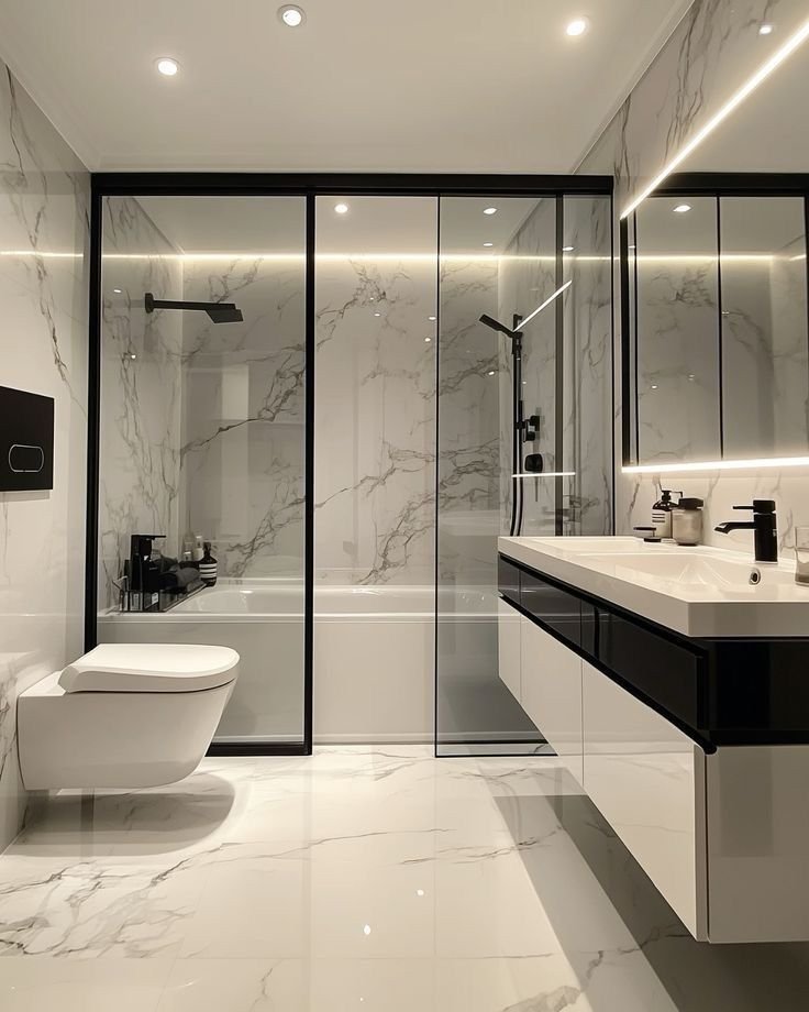 Modern bathroom